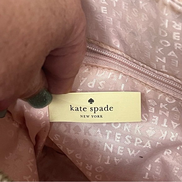 Kate Spade Women's Pink Larchmont Avenue Evangelie Leather Small Penny Satchel - Picture 15 of 16